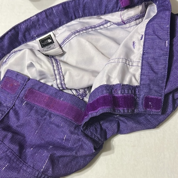 The North Face Girls' Argali Hybrid Purple Short size XL 18 Water Repel UPF 50+ - Picture 6 of 14